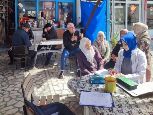 Bartın&rsquo;da 7 k&ouml;yde mobil sağlık taraması
