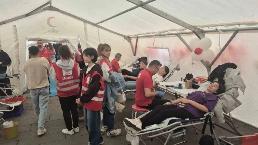 Bartın’da 8 saatte 174 kişi kan bağışında bulundu
