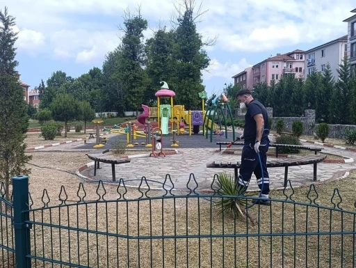 Bartın’da kene ile mücadele
