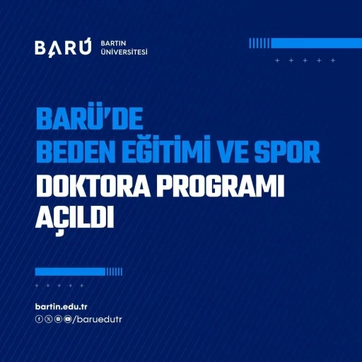 BAR&Uuml;&rsquo;de Beden Eğitimi ve Spor doktora programı a&ccedil;ıldı
