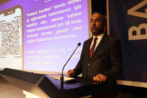 BARÜ’de &quot;Protokol Kuralları Eğitimi&quot; yoğun ilgi gördü
