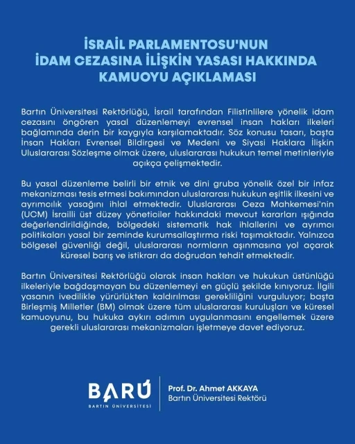 BAR&Uuml;&rsquo;den, İsrail&rsquo;e yasal d&uuml;zenleme tepkisi
