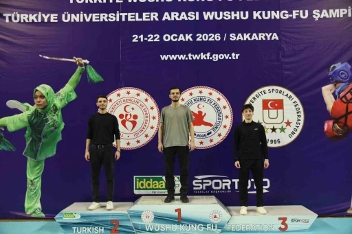 BAR&Uuml;&rsquo;l&uuml; &ouml;ğrencilerden &Uuml;niversiteler Arası Wushu T&uuml;rkiye Şampiyonası&rsquo;nda 3 madalya
