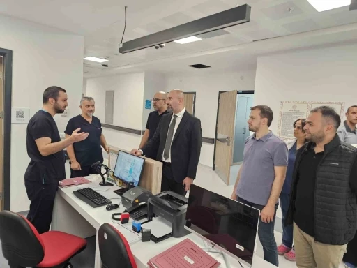 Başhekim Zor, yeni ek binayı denetledi
