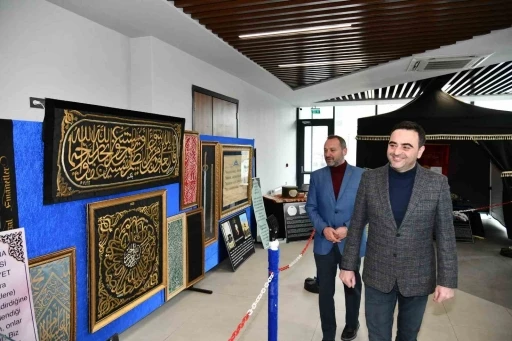 Başiskele’de kutsal emanetler sergisi ziyarete açıldı
