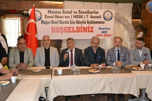 Başkan adayı Emre Kurt proje üretmek için kolları sıvadı
