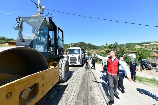 Başkan Akın: "Balıkesir&rsquo;imizin yollarını ilmek ilmek dokuyoruz"
