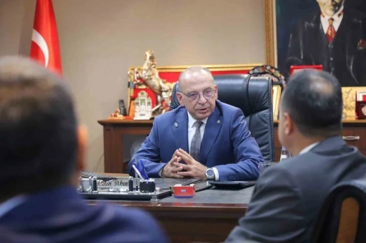 Başkan Akın ve Başkan Dutlulu’dan iş birliği vurgusu
