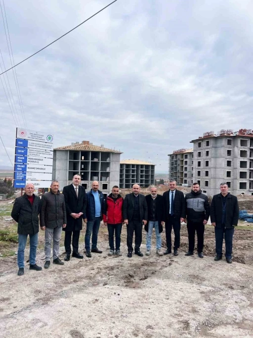 Başkan Albayrak, TOKİ çalışmalarını yerinde inceledi
