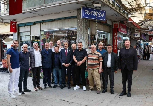 Başkan Alemdar: &quot;Tarihi çarşının kalan kısımları da restore edilecek&quot;
