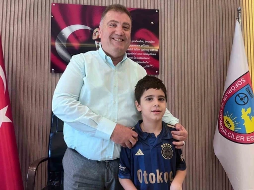 Başkan Ali Koç’tan, lösemi hastası Rüzgar’a davet
