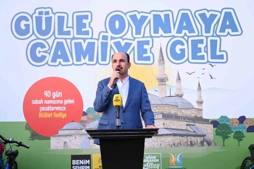 Başkan Altay: &quot;Amacımız çocukların camiyle, namazla tanışmasını sağlamak&quot;
