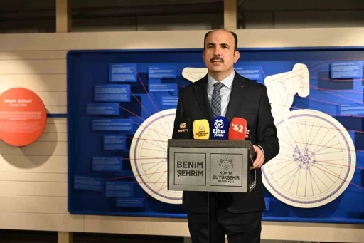 Başkan Altay: "D&uuml;nyada Konya&rsquo;nın bisiklet başkenti olduğu ilgisini oluşturacak etkinlikler planlıyoruz"
