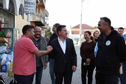 Başkan Aras Bafa&rsquo;da halkla buluştu