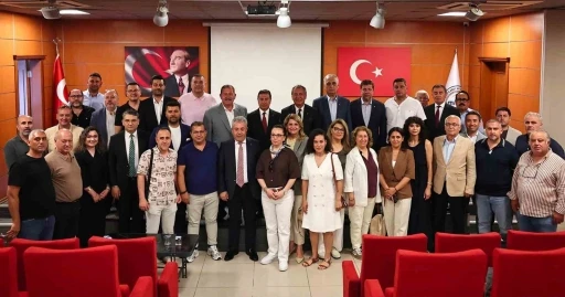 Başkan Aras sekt&ouml;r temsilcileriyle bir araya geldi
