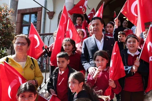 BAŞKAN ARAS&rsquo;TAN 23 NİSAN MESAJI