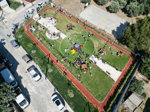 Başkan Arıkan&rsquo;ın s&ouml;z verdiği Ak&ccedil;akonak&rsquo;taki park projesi tamamlandı
