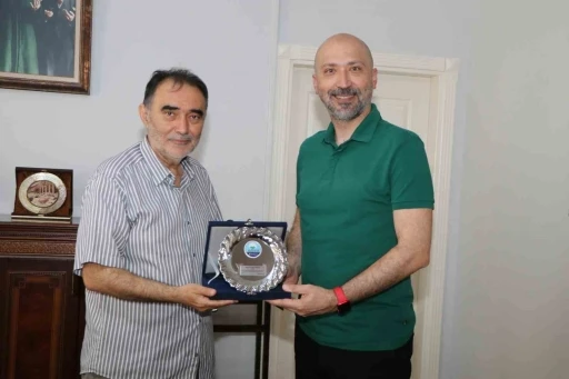 Başkan Arıkan, Müftü Doğru ile görüştü
