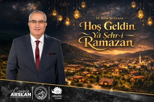 Başkan Arslan; "Rahmet, bereket ve paylaşma ayı olan Ramazan-ı Şerif&rsquo;i m&uuml;barek olsun"
