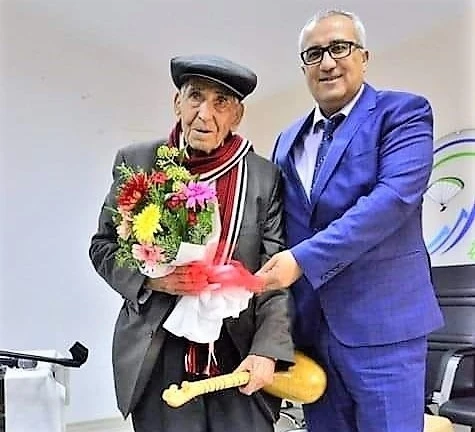 Başkan Arslan vefatının 7. yılında Hayri Devi unutmadı
