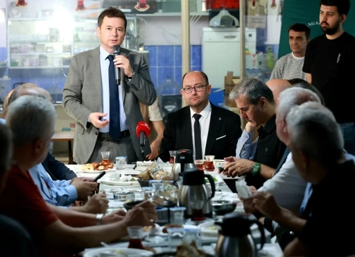 Başkan Aydın&rsquo;dan ayakkabıcı esnafına yeni yer m&uuml;jdesi
