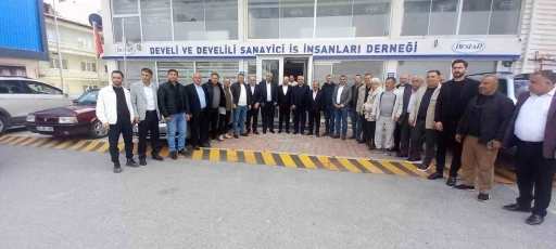 Başkan Bağlamış&rsquo;tan Develi&rsquo;ye ziyaret
