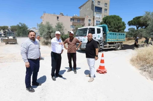 Başkan Balaban &ccedil;alışmaları yerinde inceledi
