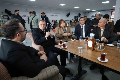 Başkan Balaban Muradiye&rsquo;de &ccedil;alışmaları yerinde inceledi
