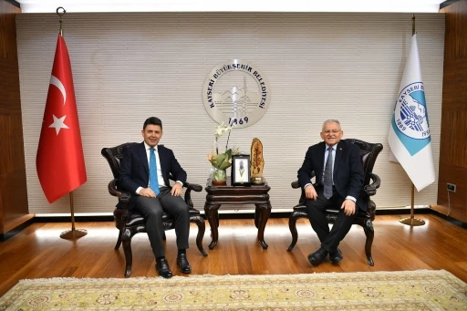 Başkan B&uuml;y&uuml;kkılı&ccedil;, Bakan Yardımcısı Poyraz ve Genel M&uuml;d&uuml;r Eyig&uuml;n&rsquo;&uuml; konuk etti
