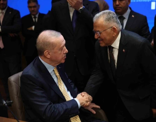 Başkan B&uuml;y&uuml;kkılı&ccedil;, Cumhurbaşkanı Erdoğan ile g&ouml;r&uuml;şt&uuml;
