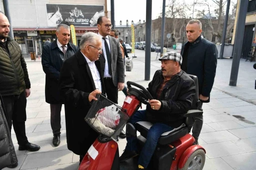 Başkan B&uuml;y&uuml;kkılı&ccedil;, Suri&ccedil;i Camikebir Kentsel D&ouml;n&uuml;ş&uuml;m Projesi&rsquo;nde incelemelerde bulundu
