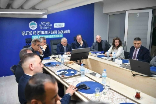 Başkan Büyükkılıç’tan ’teknik’ buluşma
