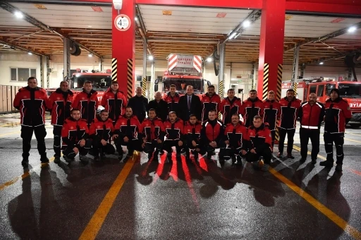 Başkan B&uuml;y&uuml;kkılı&ccedil; yeni yıla ekiplerle girdi
