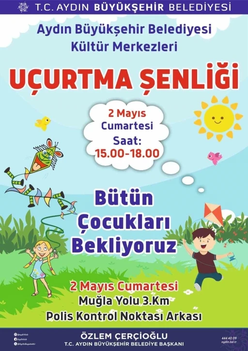 BAŞKAN &Ccedil;ER&Ccedil;İOĞLU &Ccedil;OCUKLARI U&Ccedil;URTMA ŞENLİĞİNE DAVET ETTİ