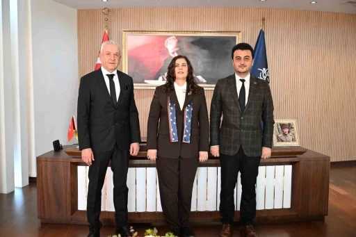 Başkan &Ccedil;er&ccedil;ioğlu, TCDD İzmir yetkililerini ağırladı
