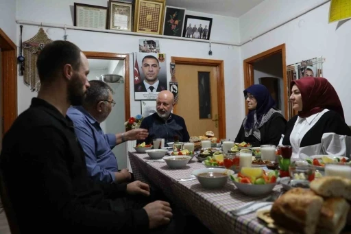 Başkan &Ccedil;olakbayrakdar: "Aziz şehitlerimiz asla unutulmayacak, emanetleri başımızın tacıdır"
