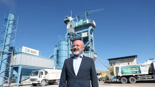 Başkan Çolakbayrakdar: "Kendi ürettiğimiz asfalt sayesinde kamuda 625 milyon TL tasarrufla rekor kırdık"