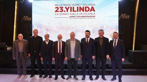 Başkan Çolakbayrakdar: &quot;Vatandaş odaklı hizmet anlayışıyla Türkiye’de fark oluşturuyoruz&quot;
