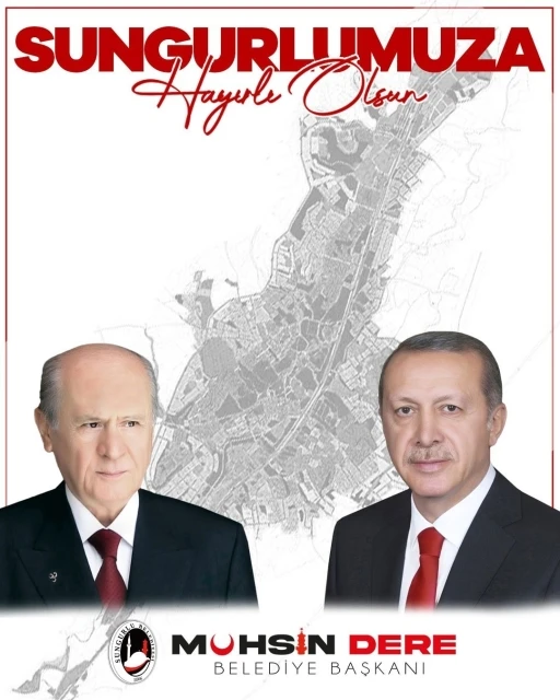 Başkan Dere duyurdu: Sungurlu&rsquo;nun geleceğine y&ouml;n verecek revizyon imar planında s&uuml;re&ccedil; tamamlandı
