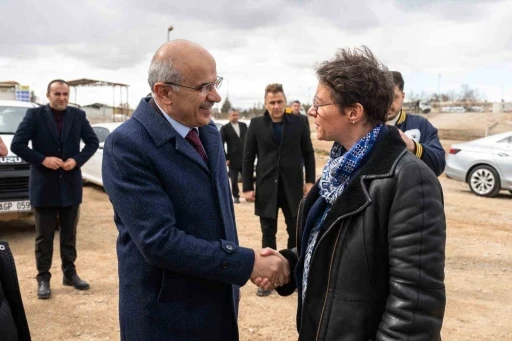 Başkan Er, Fransız heyetle Malatya&rsquo;da kurulacak ayrıştırma tesisi alanını inceledi

