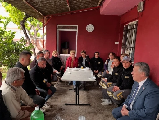 Başkan Erol belediye işçileri ile buluştu
