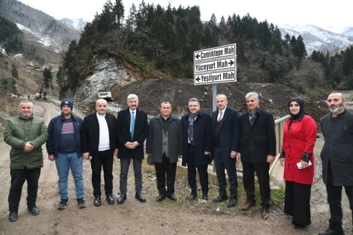 Başkan Gen&ccedil;, &Ccedil;amlıktepe&rsquo;de afet b&ouml;lgesini inceledi
