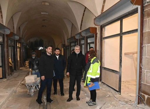 Başkan G&ouml;rgel: "Tarihi Kapalı &Ccedil;arşı&rsquo;mızın restorasyonu tamamlanıyor"
