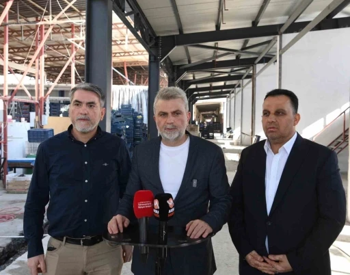 Başkan Görgel: “Sebze ve meyve halimizde yeni iş yerlerini teslime hazırlıyoruz”
