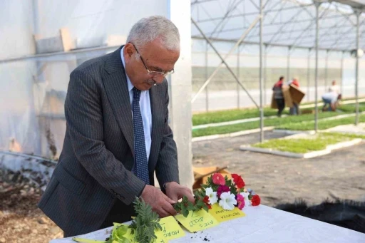 Başkan Güler: &quot;Peyzaj çalışmalarında çiçekleri dışarıdan almıyor, yetiştiriyoruz&quot;
