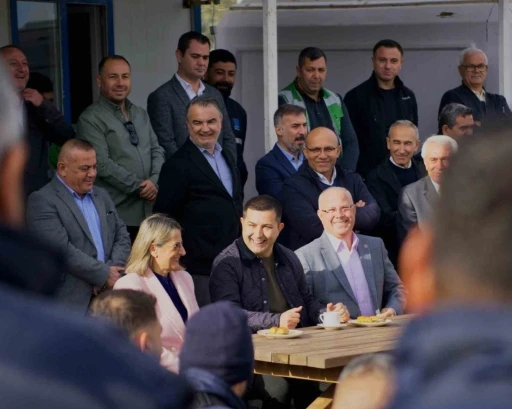 Başkan Günel belediye işçileriyle bayramlaştı
