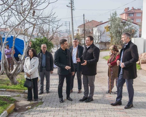 Başkan G&uuml;nel&rsquo;den Sındırgı&rsquo;ya dayanışma ziyareti
