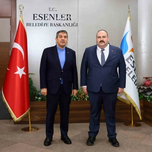 Başkan Hamamcı&rsquo;dan kardeş belediye Esenler&rsquo;e ziyaret
