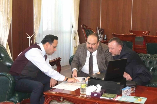 Başkan Hamamcı&rsquo;nın yeni projeler i&ccedil;in Ankara ziyareti
