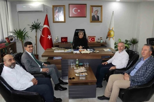 Başkan Kahveci’den AK Parti İl Başkanlığı’na ziyaret
